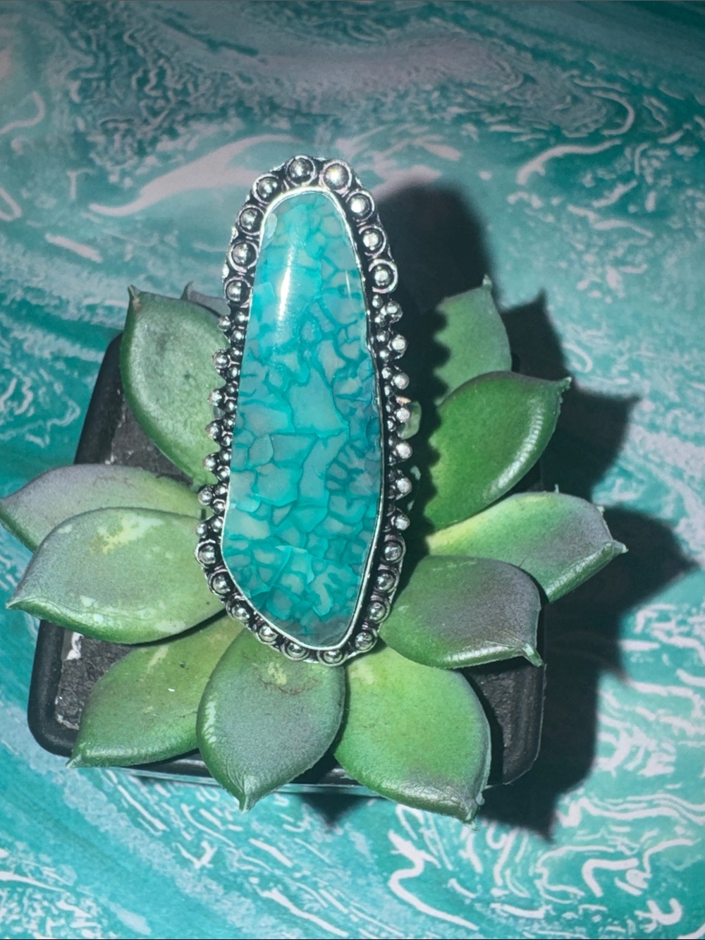 Dragon’s Vein Silver Ring
